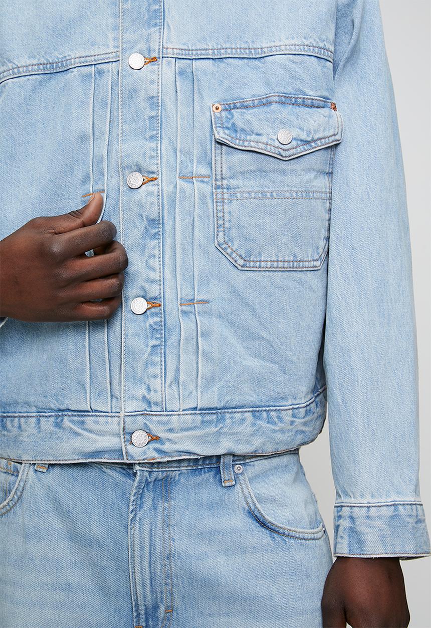 Vans - Check 5 Denim Trucker Jacket - Light Stonewash