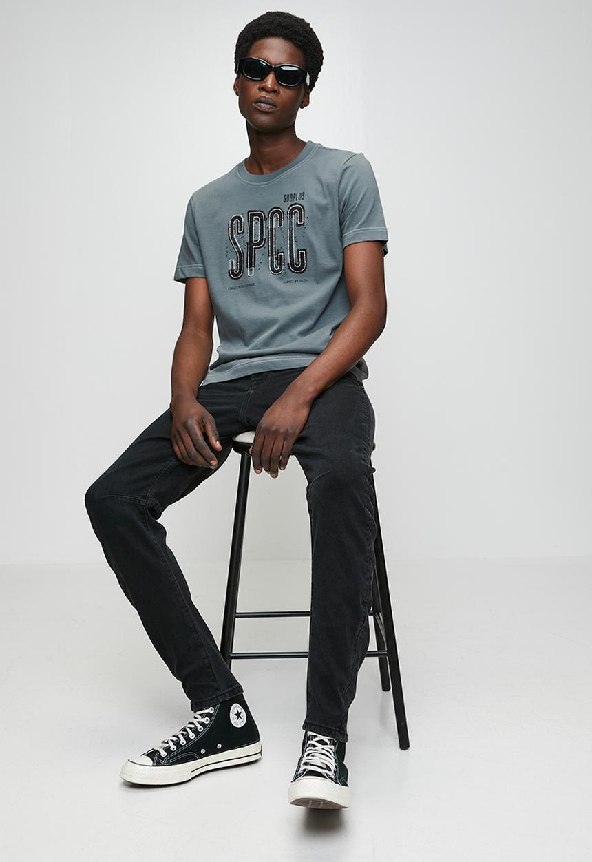 S.P.C.C - Kairo Tee  - Blue Grey