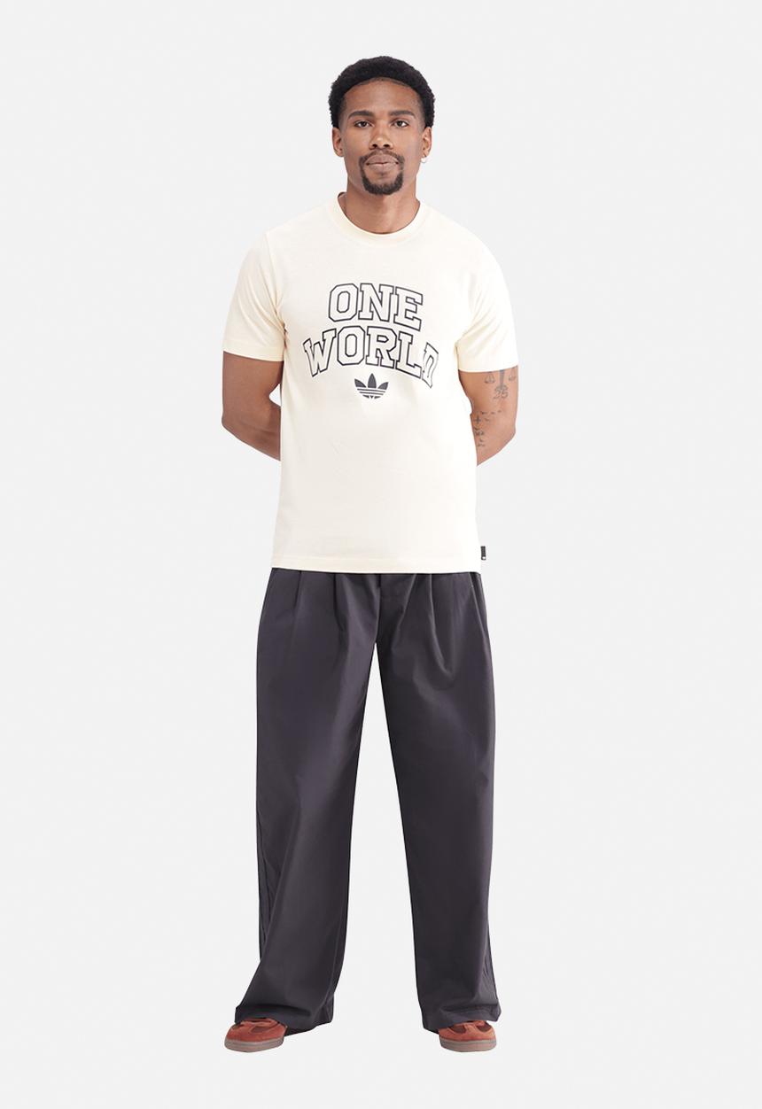 adidas Originals - One World Tee - Warm Vanilla
