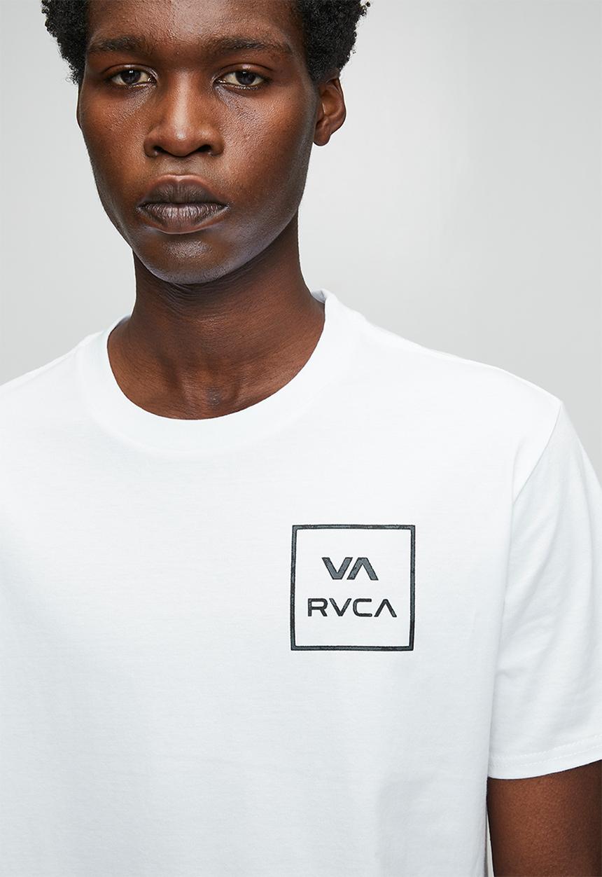 RVCA - Va all the way short sleeve - white