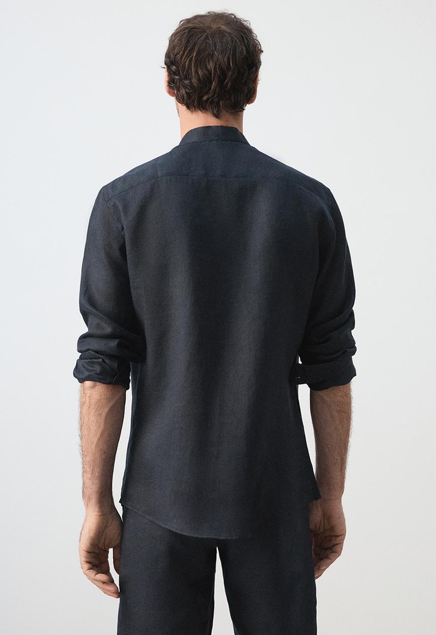 MANGO - Shirt Chennai - Navy