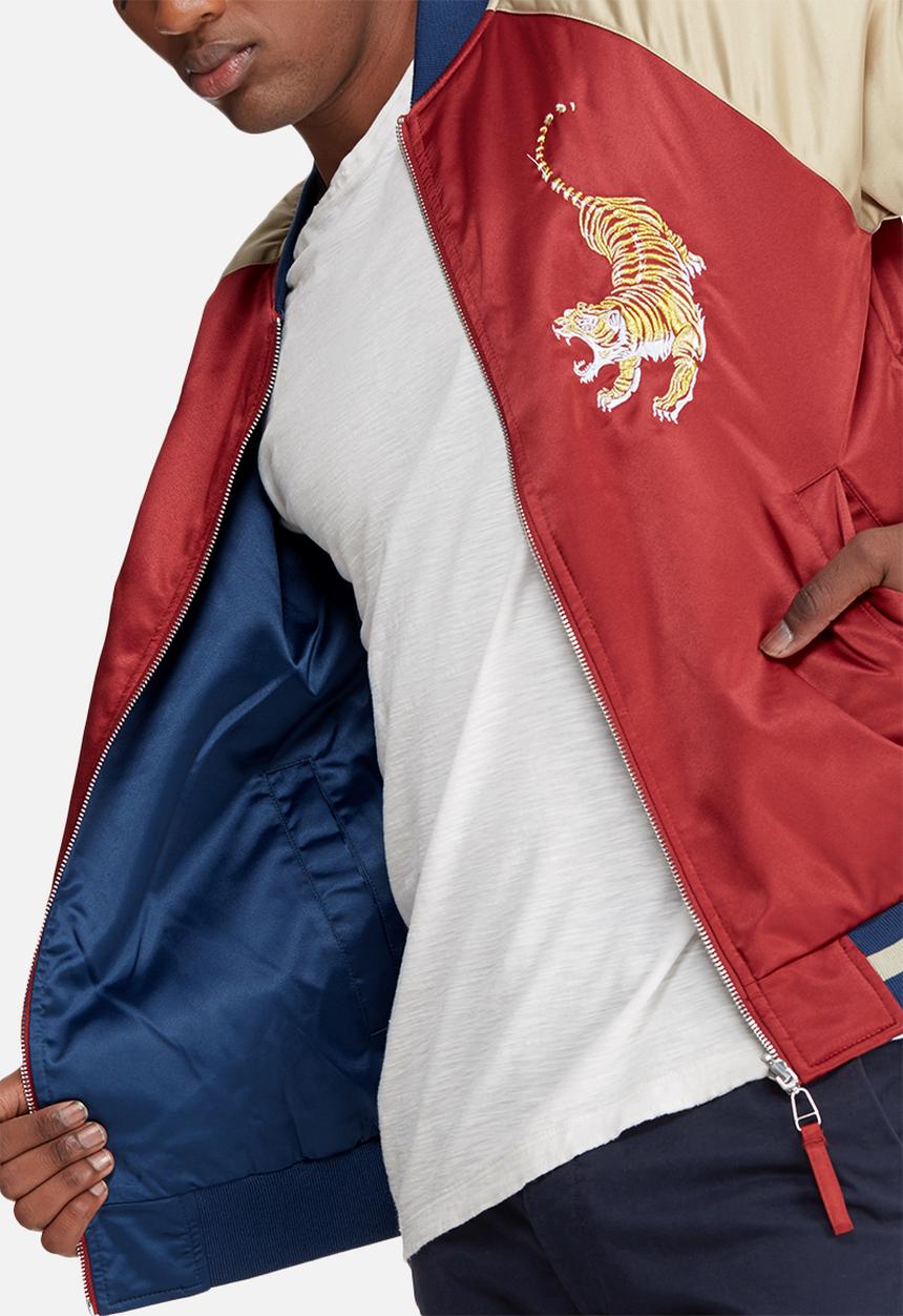 Jack & Jones - Satin Reversible Bomber Jacket