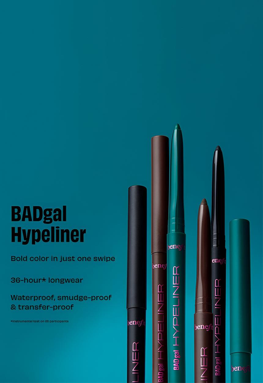Benefit Cosmetics - BADgal HYPELINER Eyeliner - Midnight Brown