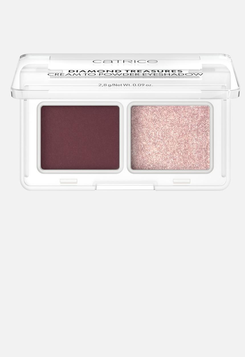 Catrice - Diamond Treasures Cream to Powder Eyesha - Burgundy Glitz