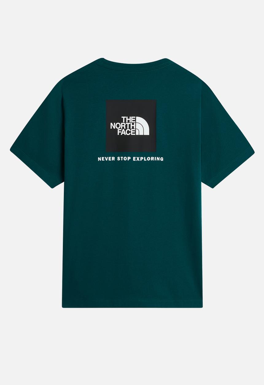 The North Face - M evolution box nse regular short sleeve - pacific teal