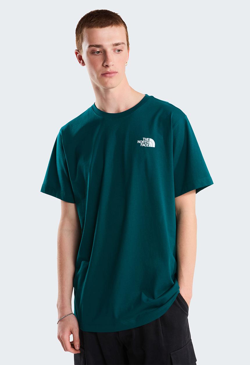 The North Face - M evolution box nse regular short sleeve - pacific teal