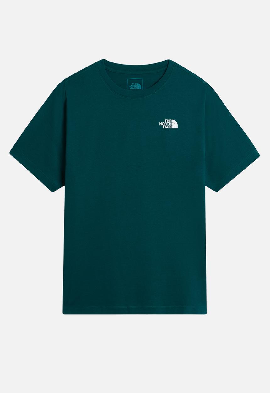 The North Face - M evolution box nse regular short sleeve - pacific teal