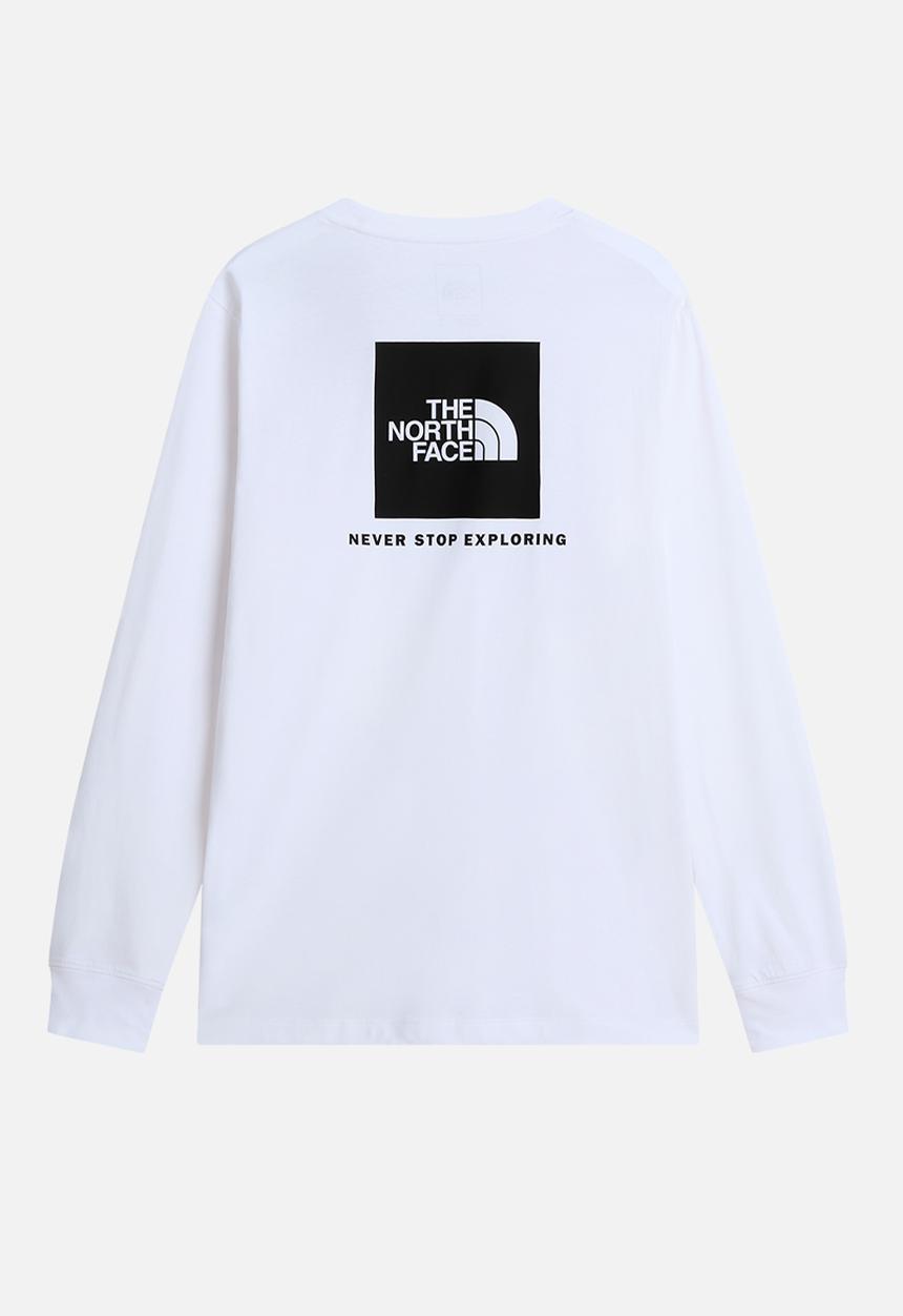 The North Face - M evolution box nse regular long sleeve tnf - white