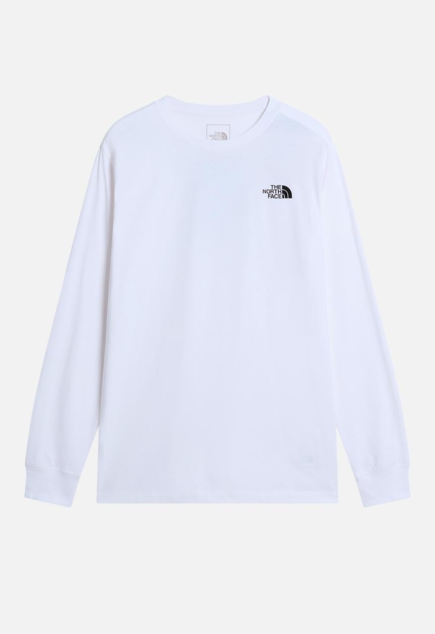 The North Face - M evolution box nse regular long sleeve tnf - white