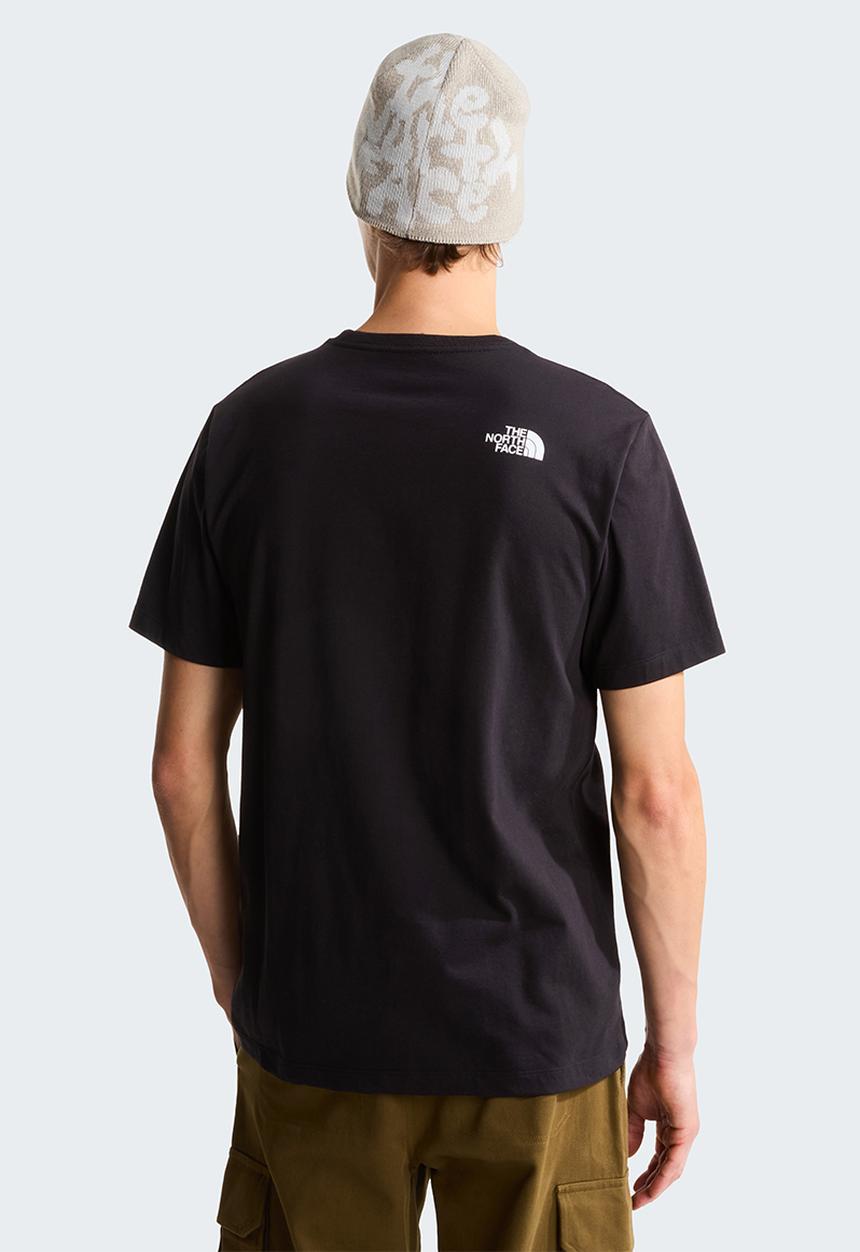 The North Face - M nse reg ss teegraphic tnf - black/tnf white