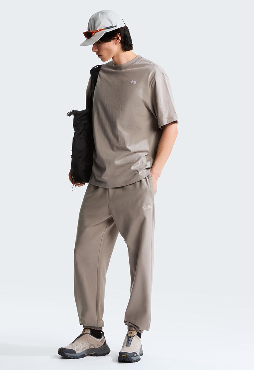 The North Face - M tnf essential simple dome os ss tee - stone slab