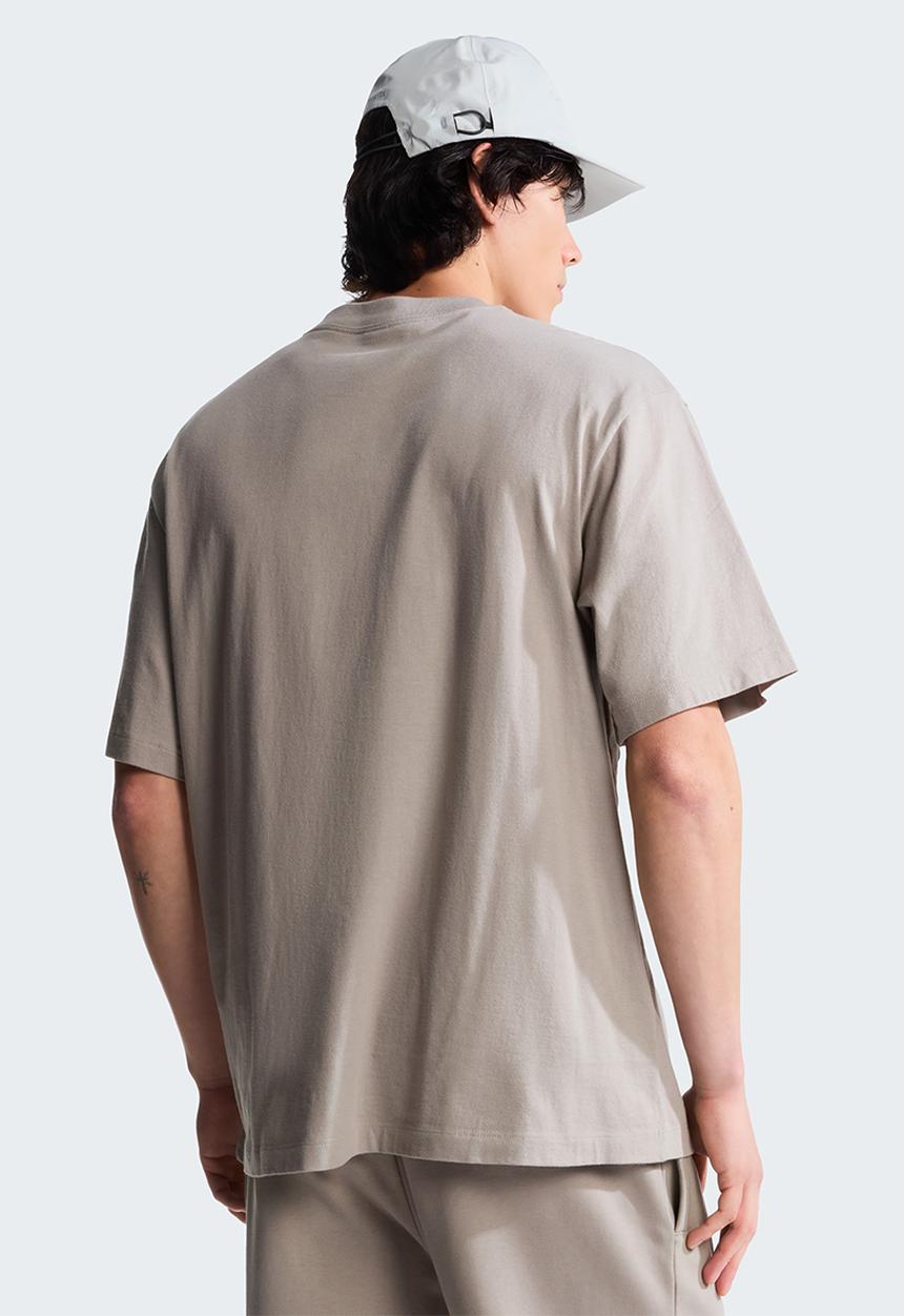 The North Face - M tnf essential simple dome os ss tee - stone slab