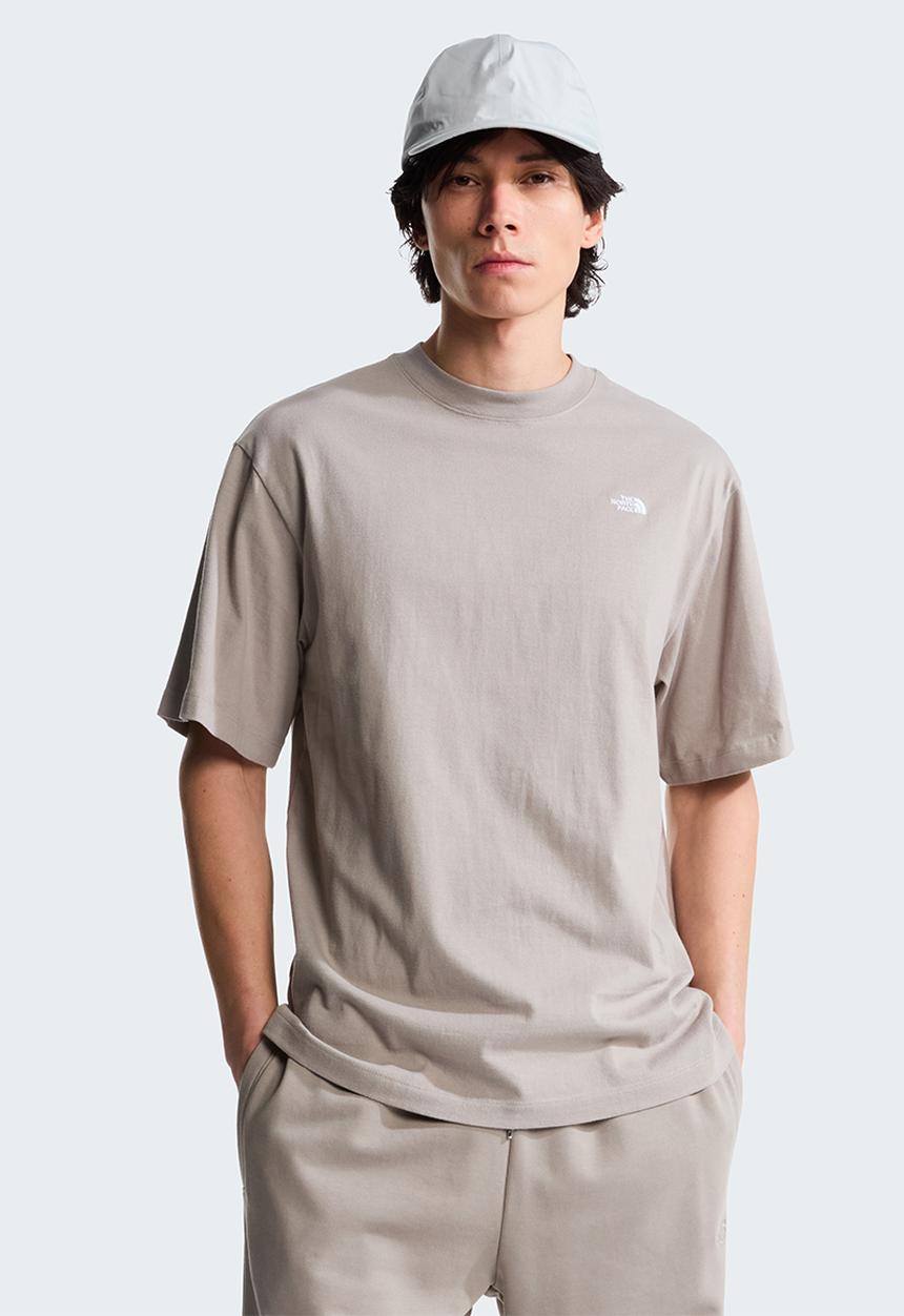 The North Face - M tnf essential simple dome os ss tee - stone slab