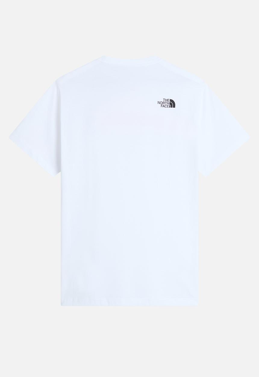 The North Face - M BRACKET LOGO REGULAR SS TEE - TNF WHITE