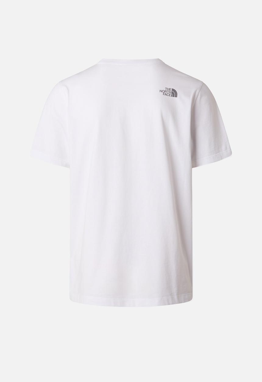 The North Face - M mountain LINE regular short sleeve tee - tnf white