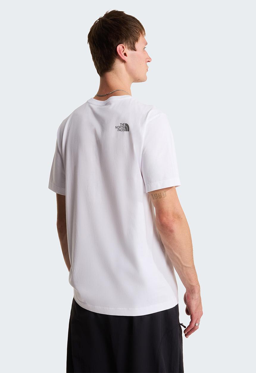 The North Face - M mountain LINE regular short sleeve tee - tnf white