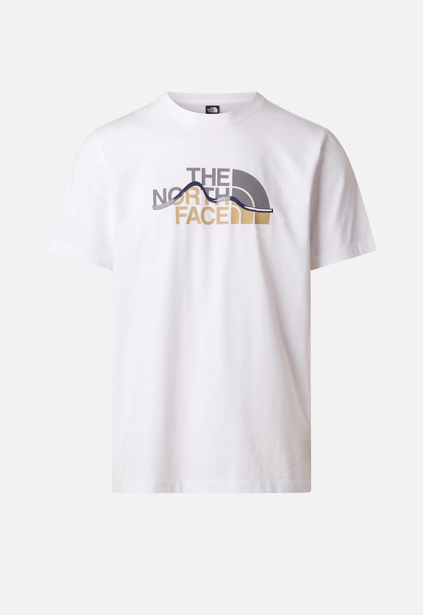 The North Face - M mountain LINE regular short sleeve tee - tnf white