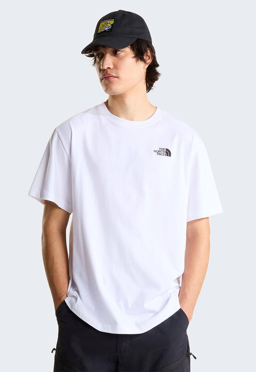 The North Face - M expedition: jannu relaxed ss tee - tnf white