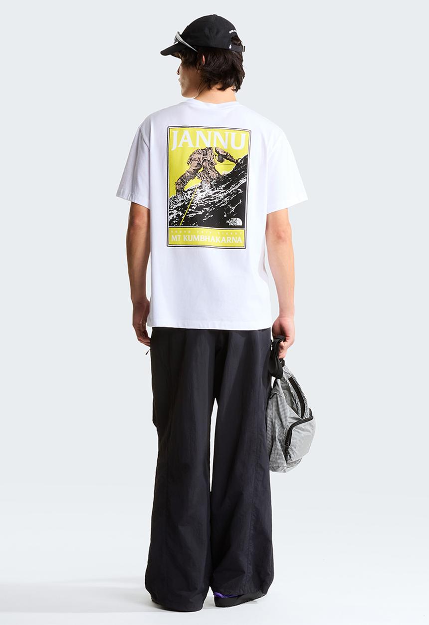 The North Face - M expedition: jannu relaxed ss tee - tnf white