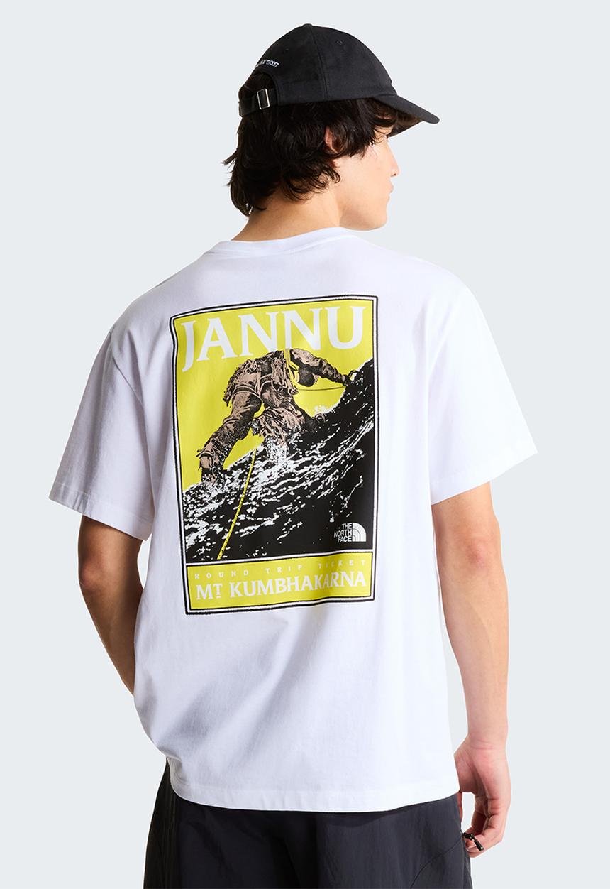 The North Face - M expedition: jannu relaxed ss tee - tnf white
