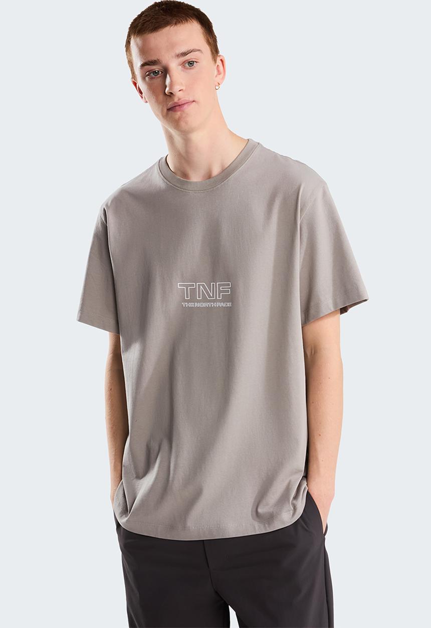 The North Face - U ZUMU 2.0 RELAXED SS TEE - Stone Slab