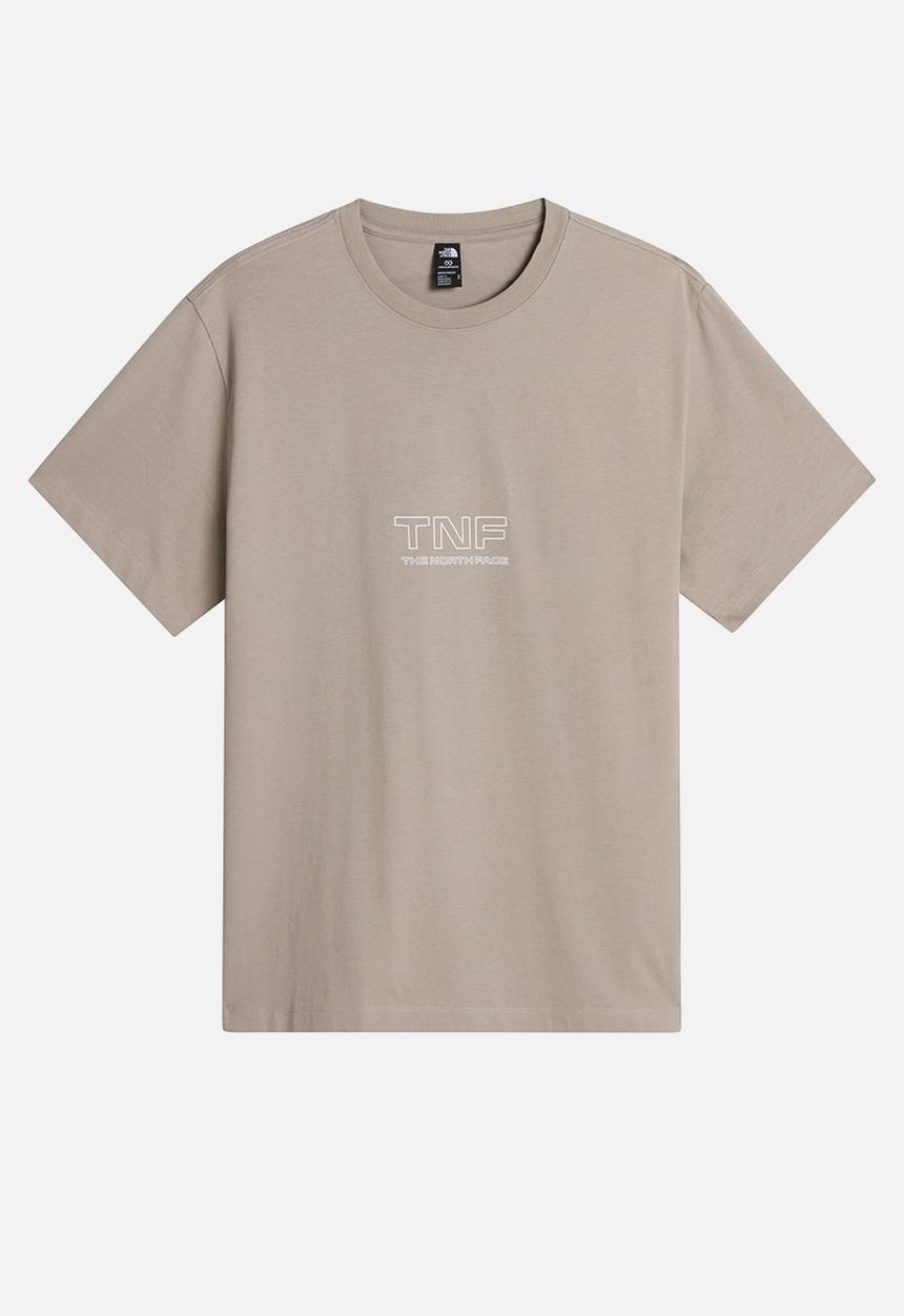 The North Face - U ZUMU 2.0 RELAXED SS TEE - Stone Slab