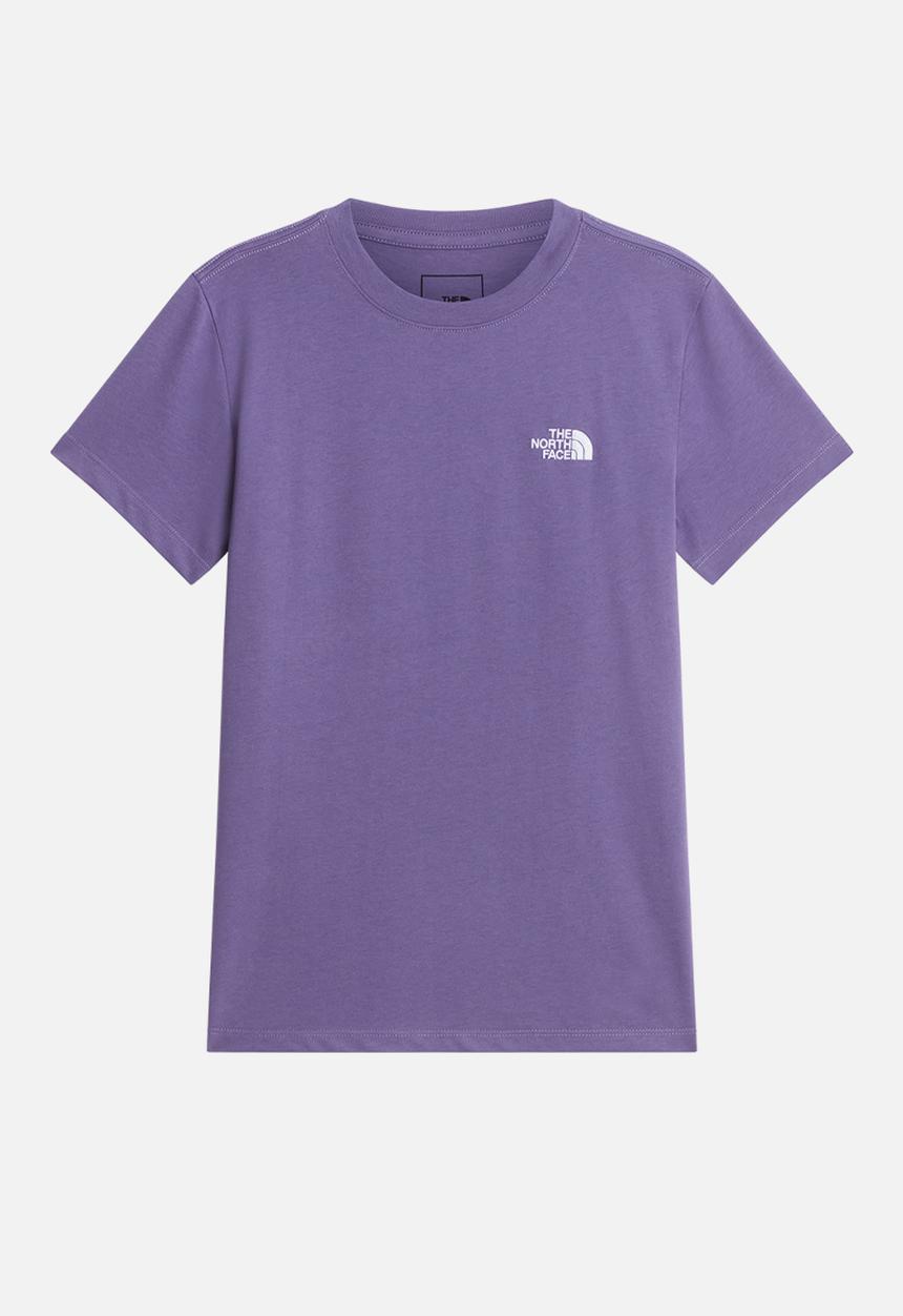 The North Face - W Evolution Simple Dome Slm Short Sleeve Tee - Grounded Plum