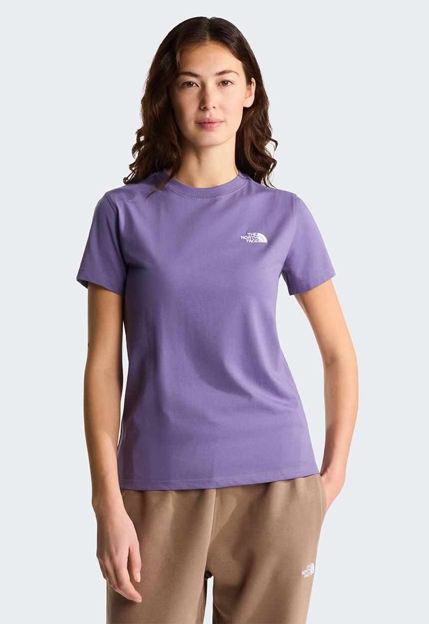 The North Face - W Evolution Simple Dome Slm Short Sleeve Tee - Grounded Plum