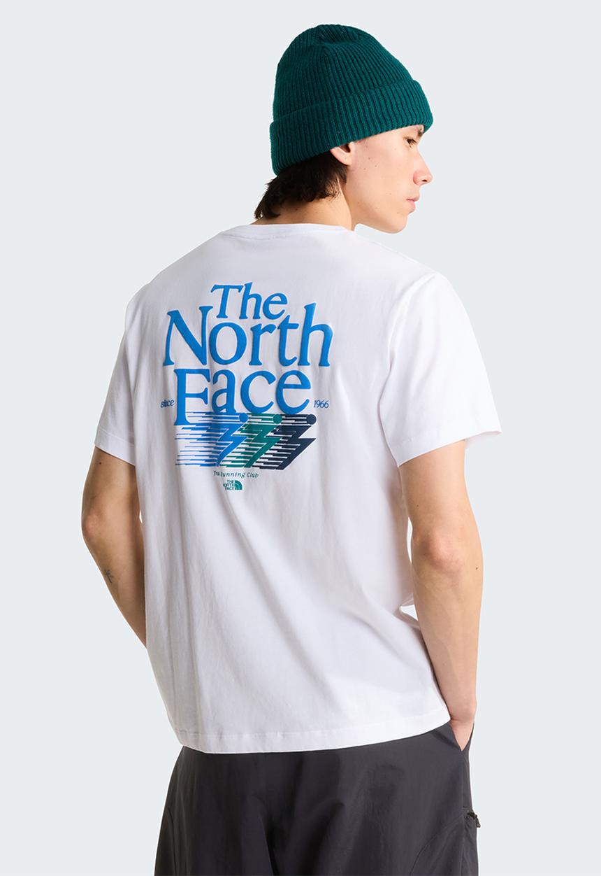 The North Face - M retro trail rlx ss tee-graphic - tnf white