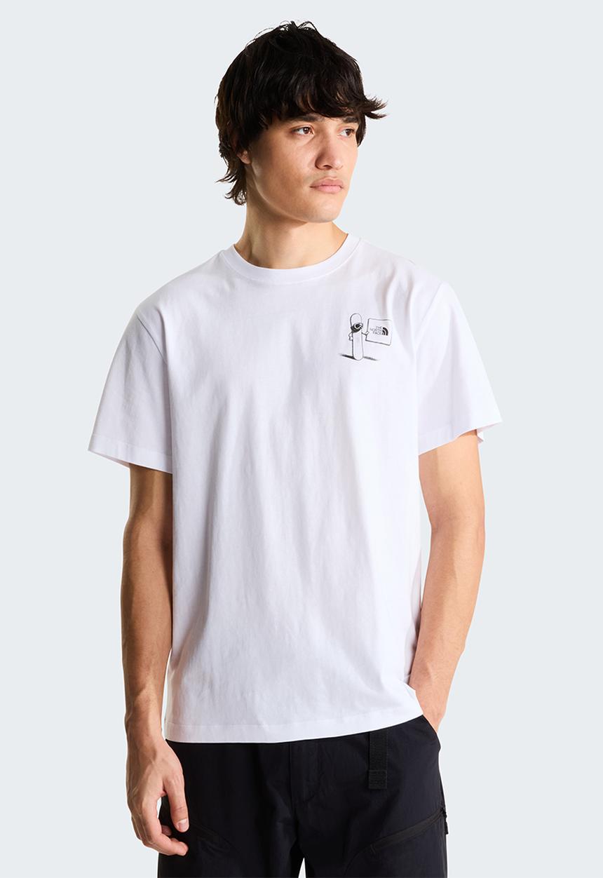 The North Face - U opposites attract rlx ss tee-graphic - tnf white