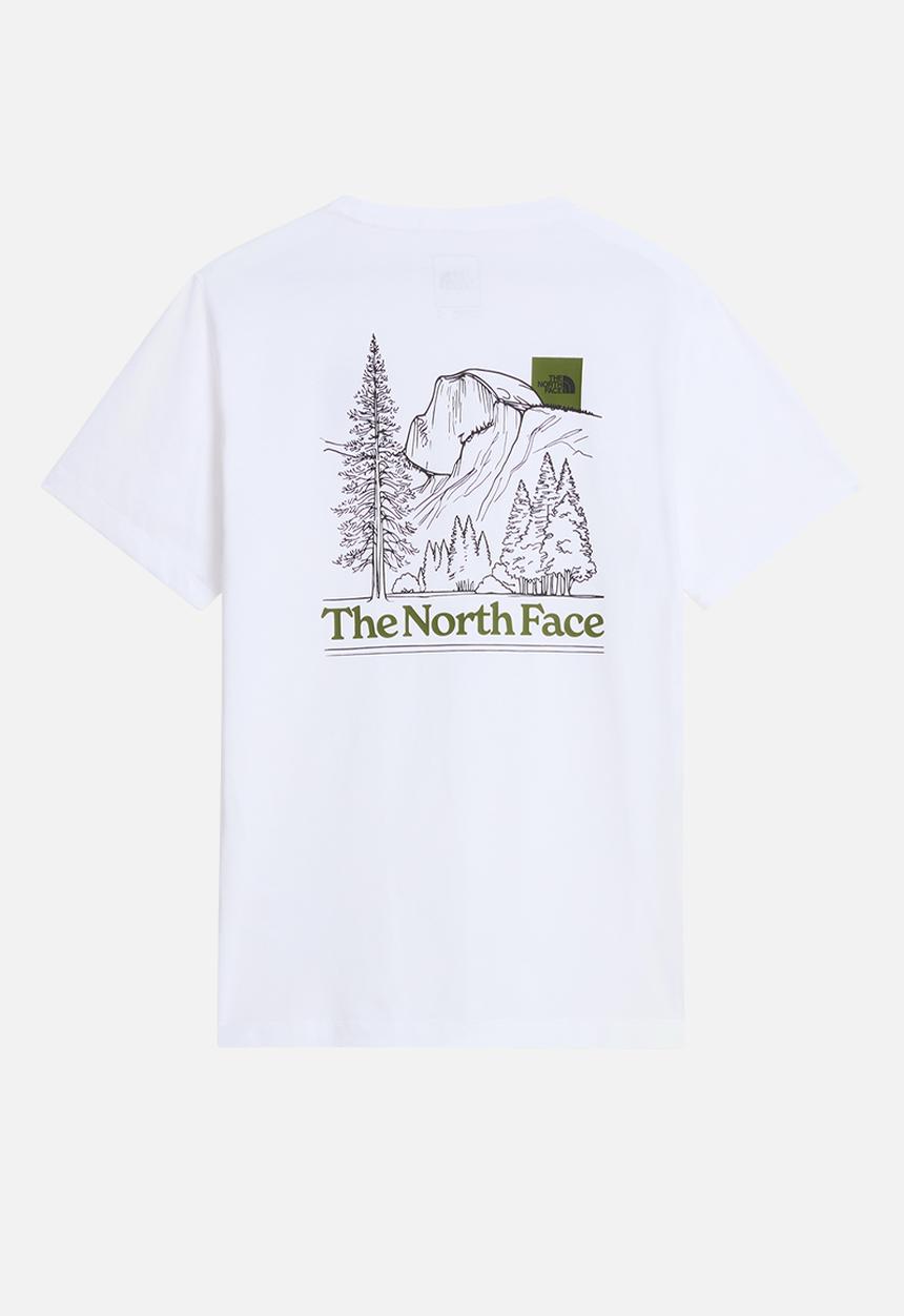 The North Face - M monte reg ss tee-graphic - tnf white