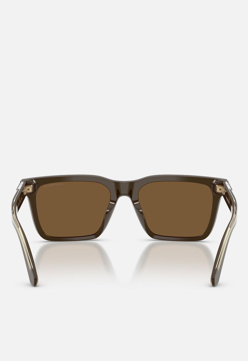 Emporio Armani - Emporio Armani 0EA4262U 57mm Eyewear - Shiny Brown