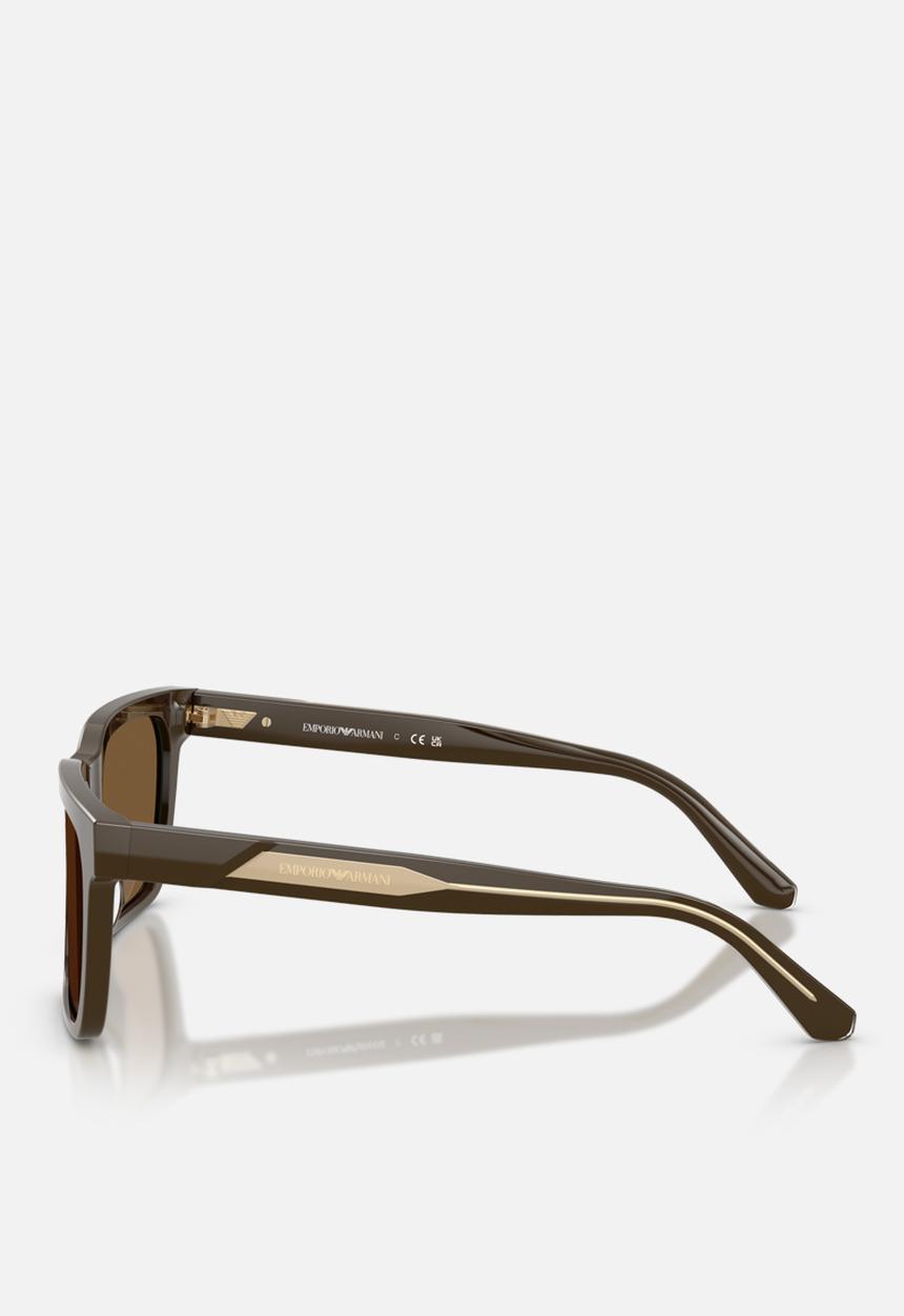 Emporio Armani - Emporio Armani 0EA4262U 57mm Eyewear - Shiny Brown