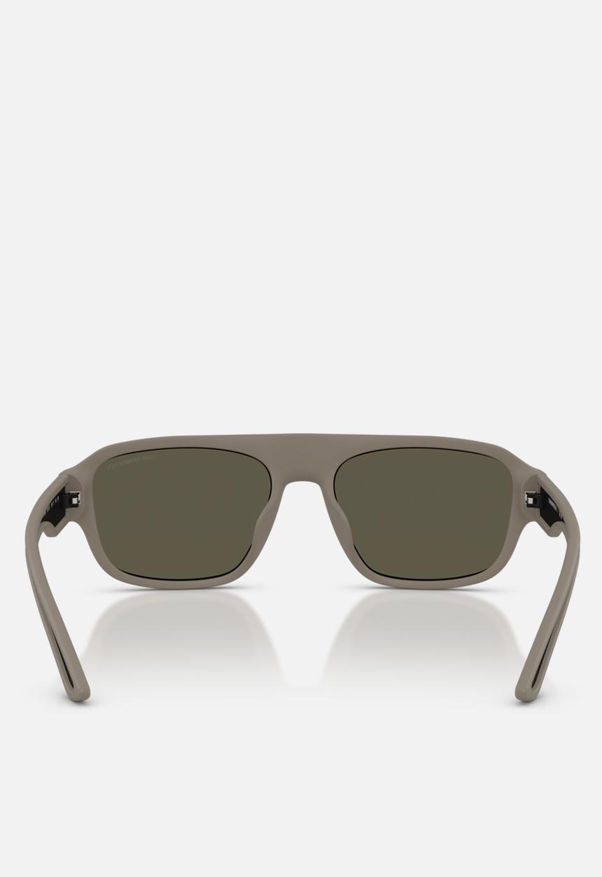 Emporio Armani - Emporio Armani 0EA4266U 55mm Eyewear - Rubberised Matt Light Brown