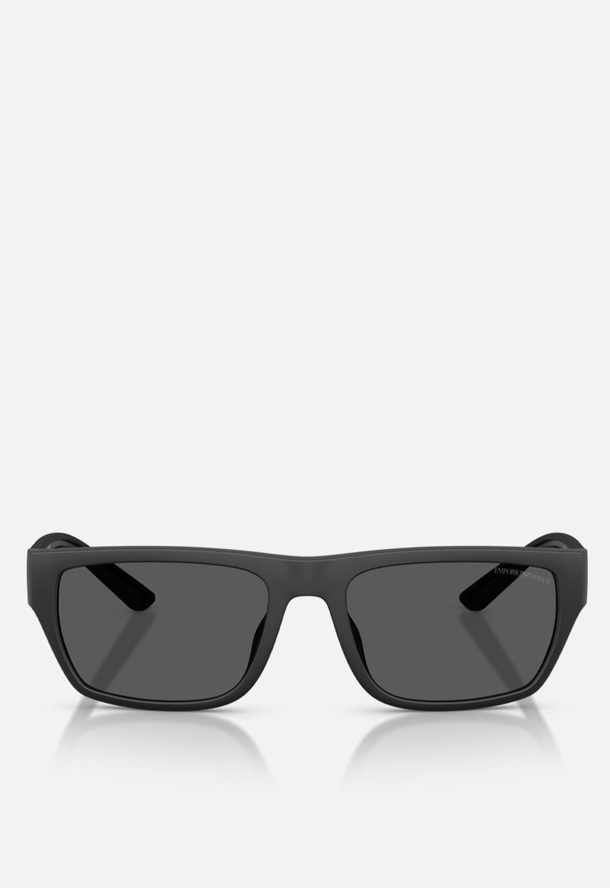 Emporio Armani - Emporio Armani 0EA4267U 57mm Eyewear - Rubberized Matte Black