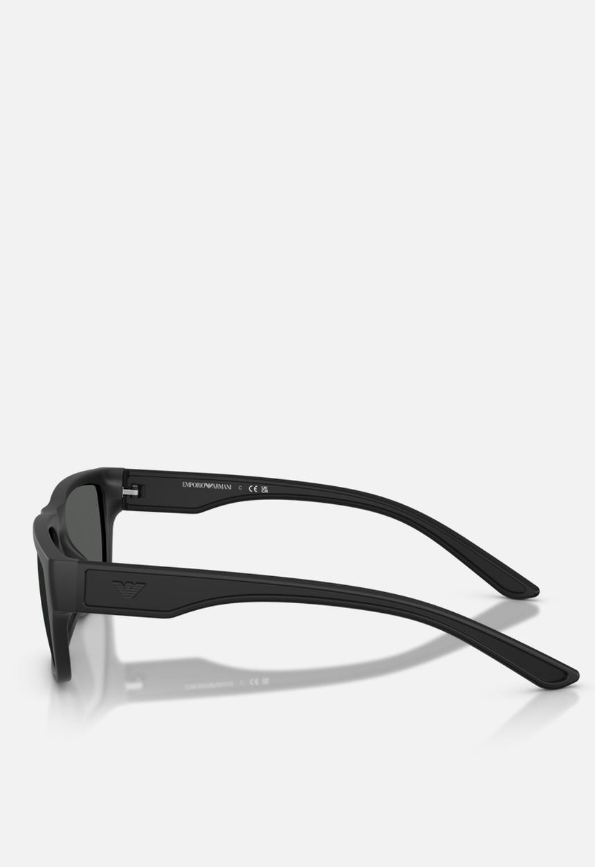 Emporio Armani - Emporio Armani 0EA4267U 57mm Eyewear - Rubberized Matte Black