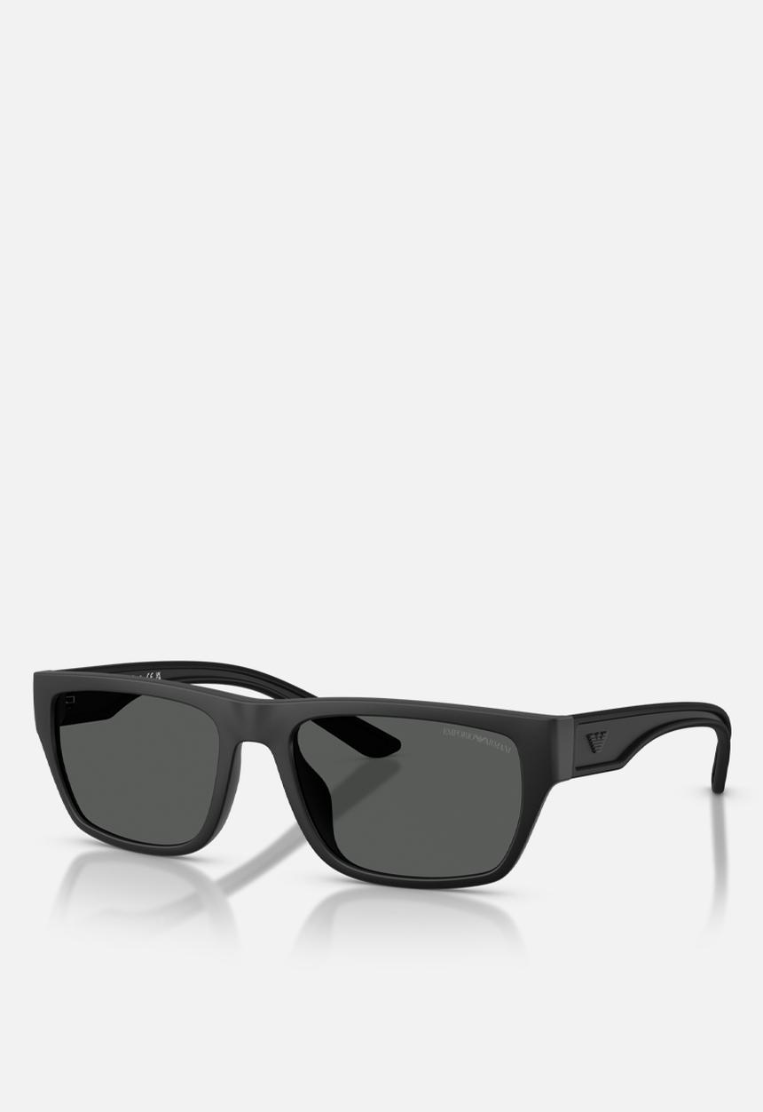Emporio Armani - Emporio Armani 0EA4267U 57mm Eyewear - Rubberized Matte Black