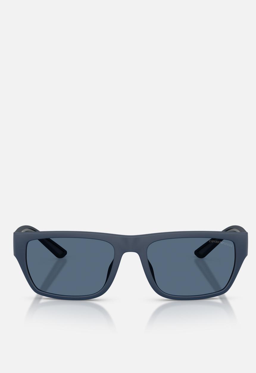 Emporio Armani - Emporio Armani 0EA4267U 57mm Eyewear - Rubberized Matte Blue