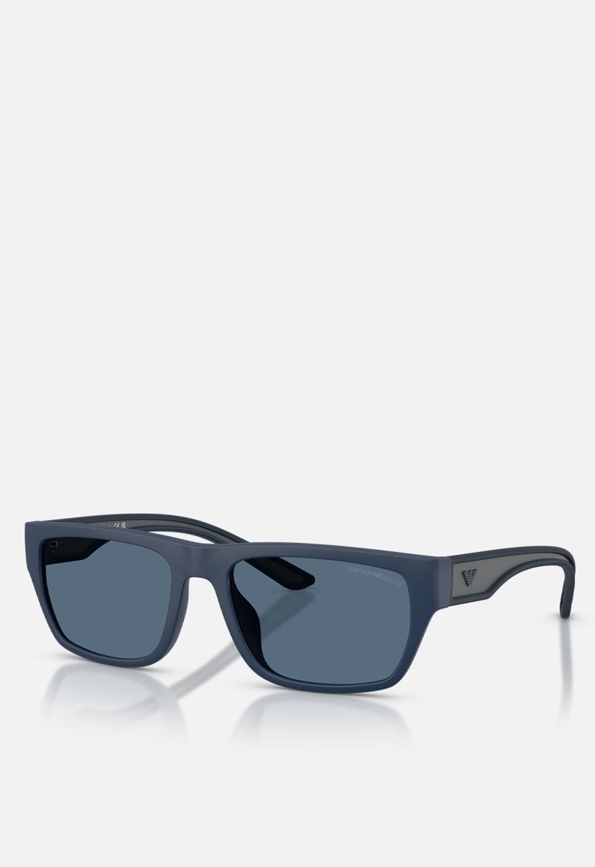 Emporio Armani - Emporio Armani 0EA4267U 57mm Eyewear - Rubberized Matte Blue