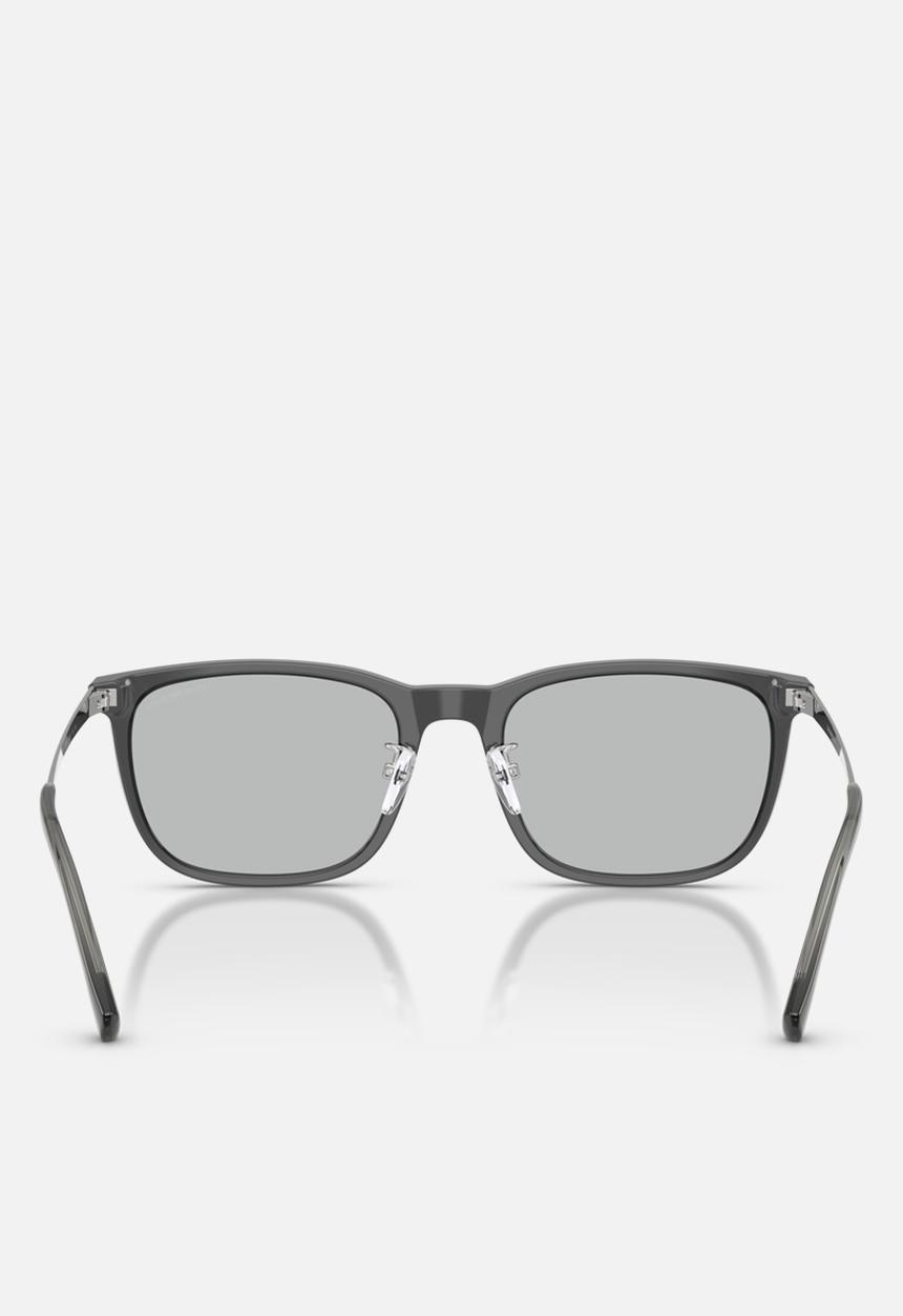 Emporio Armani - Emporio Armani 0EA4275D 56mm Eyewear - Shiny Transparent Grey