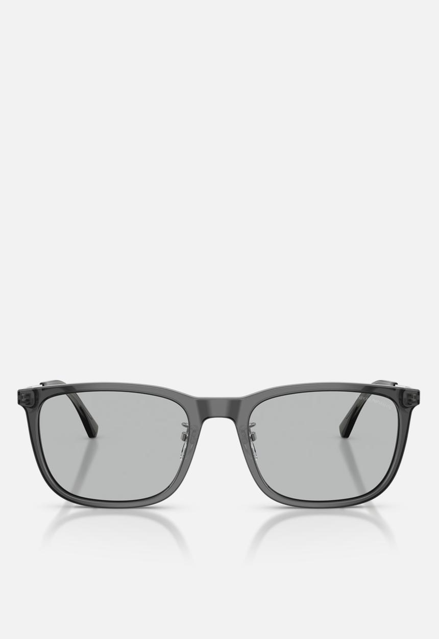 Emporio Armani - Emporio Armani 0EA4275D 56mm Eyewear - Shiny Transparent Grey