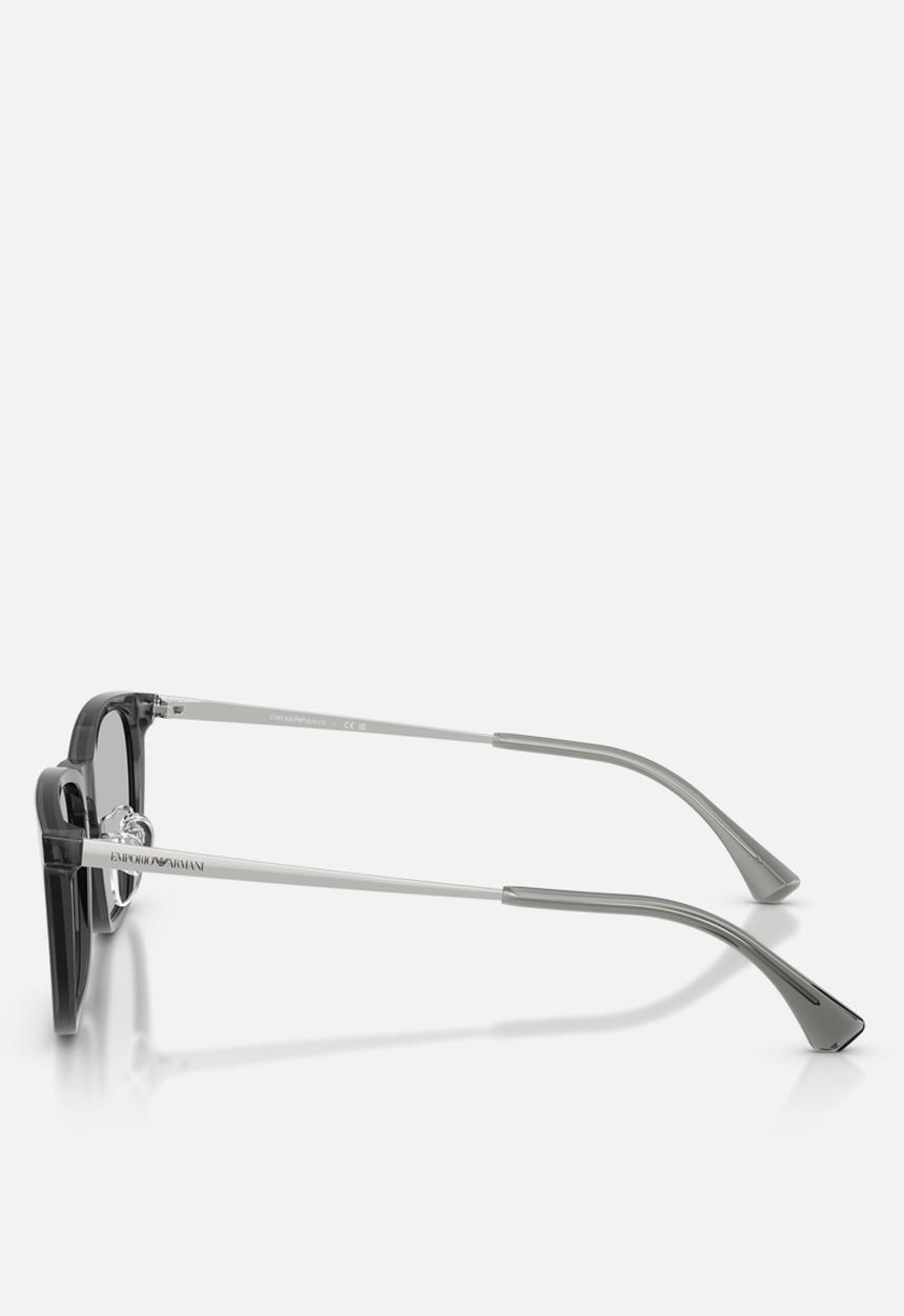 Emporio Armani - Emporio Armani 0EA4275D 56mm Eyewear - Shiny Transparent Grey