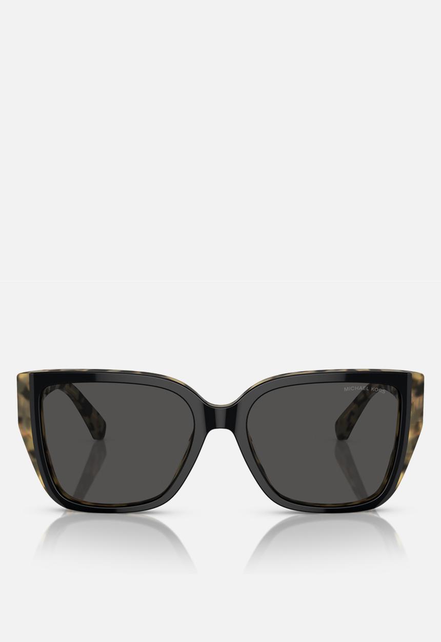 Michael Kors Eyewear - ACADIA 0MK2199 57mm Eyewear - Bi-layer Black/Amber Tortoise