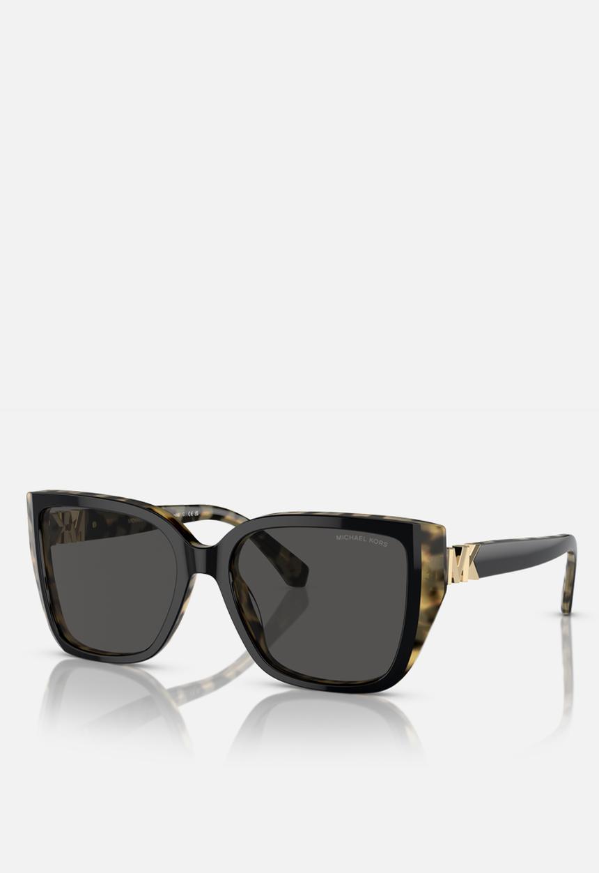 Michael Kors Eyewear - ACADIA 0MK2199 57mm Eyewear - Bi-layer Black/Amber Tortoise