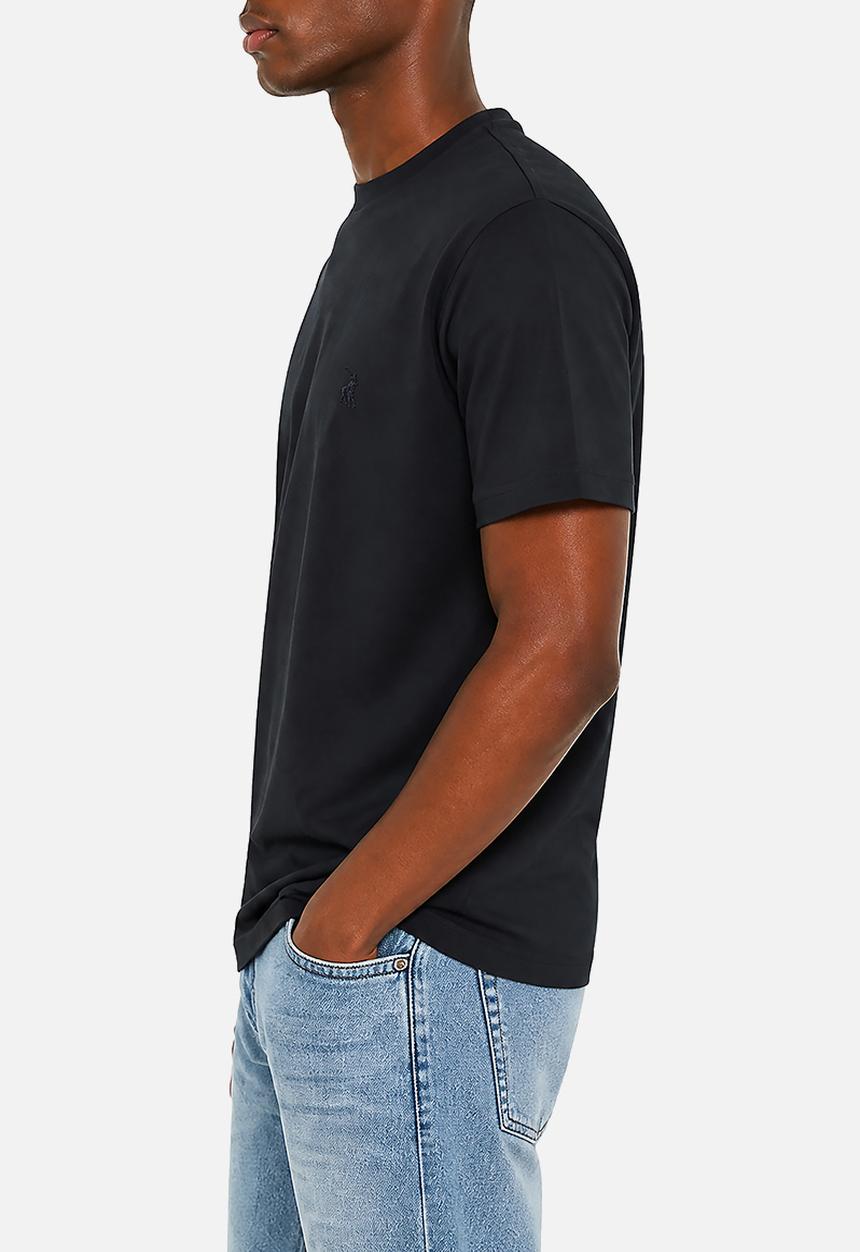 POLO - Mens crew neck gots  ss tee - navy