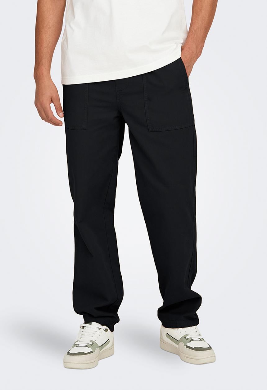 Only & Sons - Sinus Loose Pants - Black