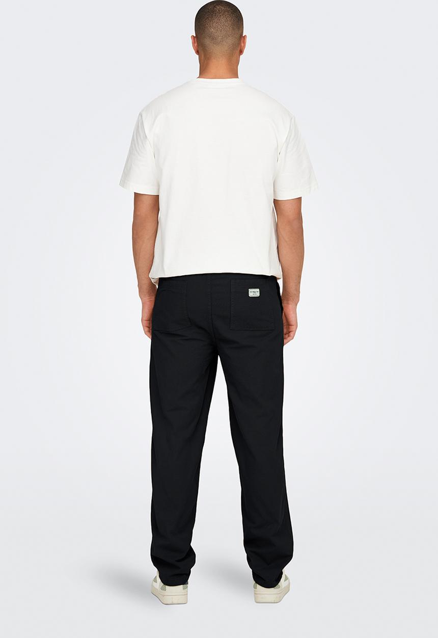 Only & Sons - Sinus Loose Pants - Black