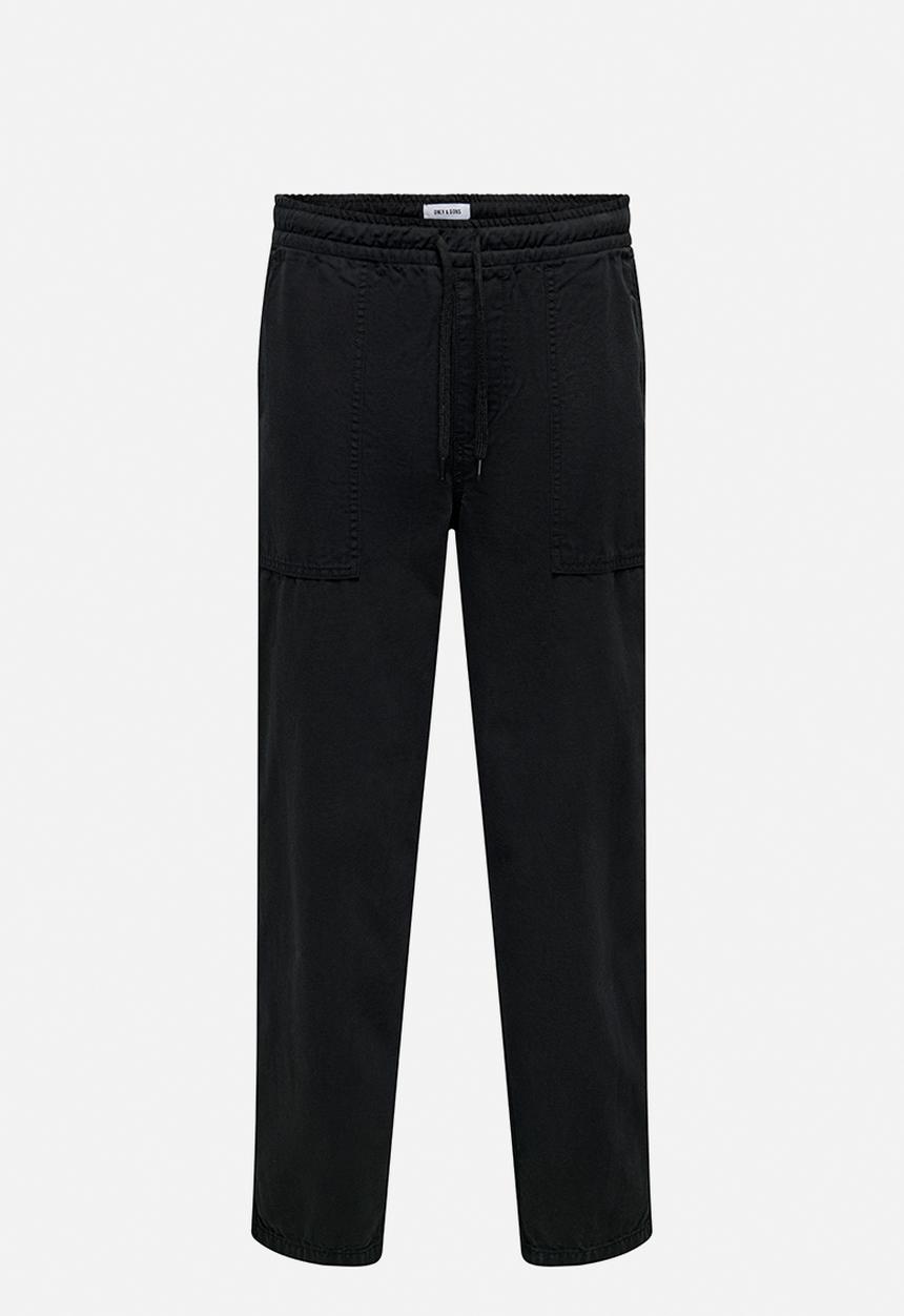 Only & Sons - Sinus Loose Pants - Black