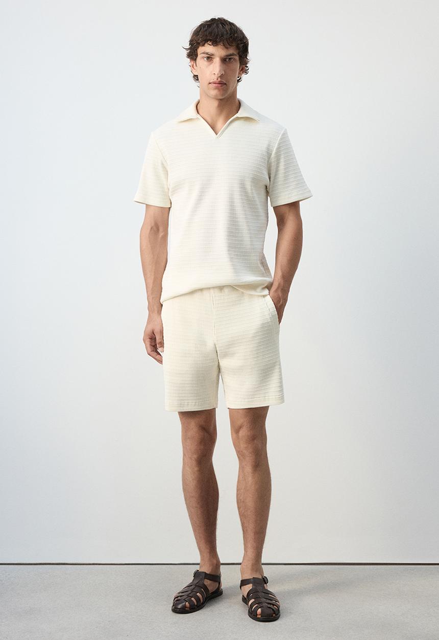 MANGO - Poloshirt Armip - Off white