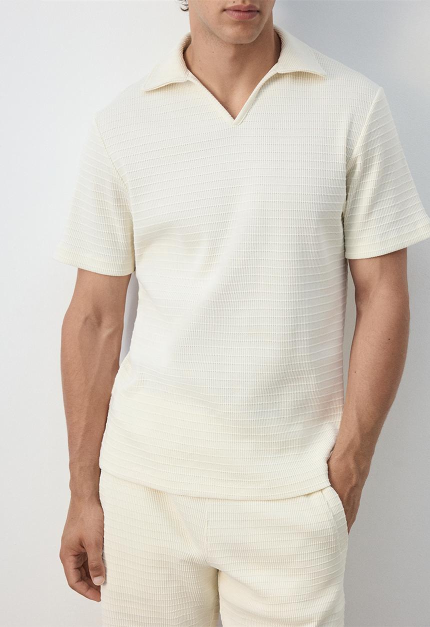 MANGO - Poloshirt Armip - Off white